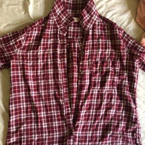 Hollister Plaid Sweater